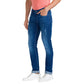 Men Regular Fit Blue Blazer