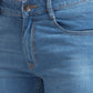 Men Skinny Fit Dark Blue Jeans