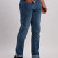 Parx Men Black Jacquard Skinny Fit Cotton Blend Jeans