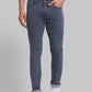 Men Slim Fit Grey Jeans