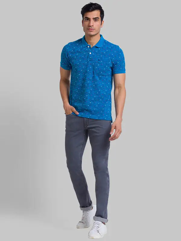 Men Slim Fit Grey Jeans