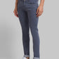 Men Tapered Fit Grey Jeans