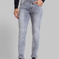 Men Skinny Fit Grey Jeans