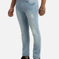 Men Slim Tapered Fit Grey Jeans