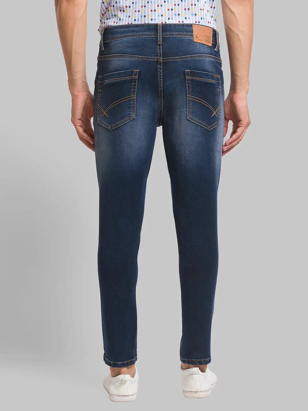 Men Skinny Fit Blue Jeans