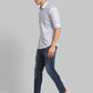 Men Skinny Fit Blue Jeans