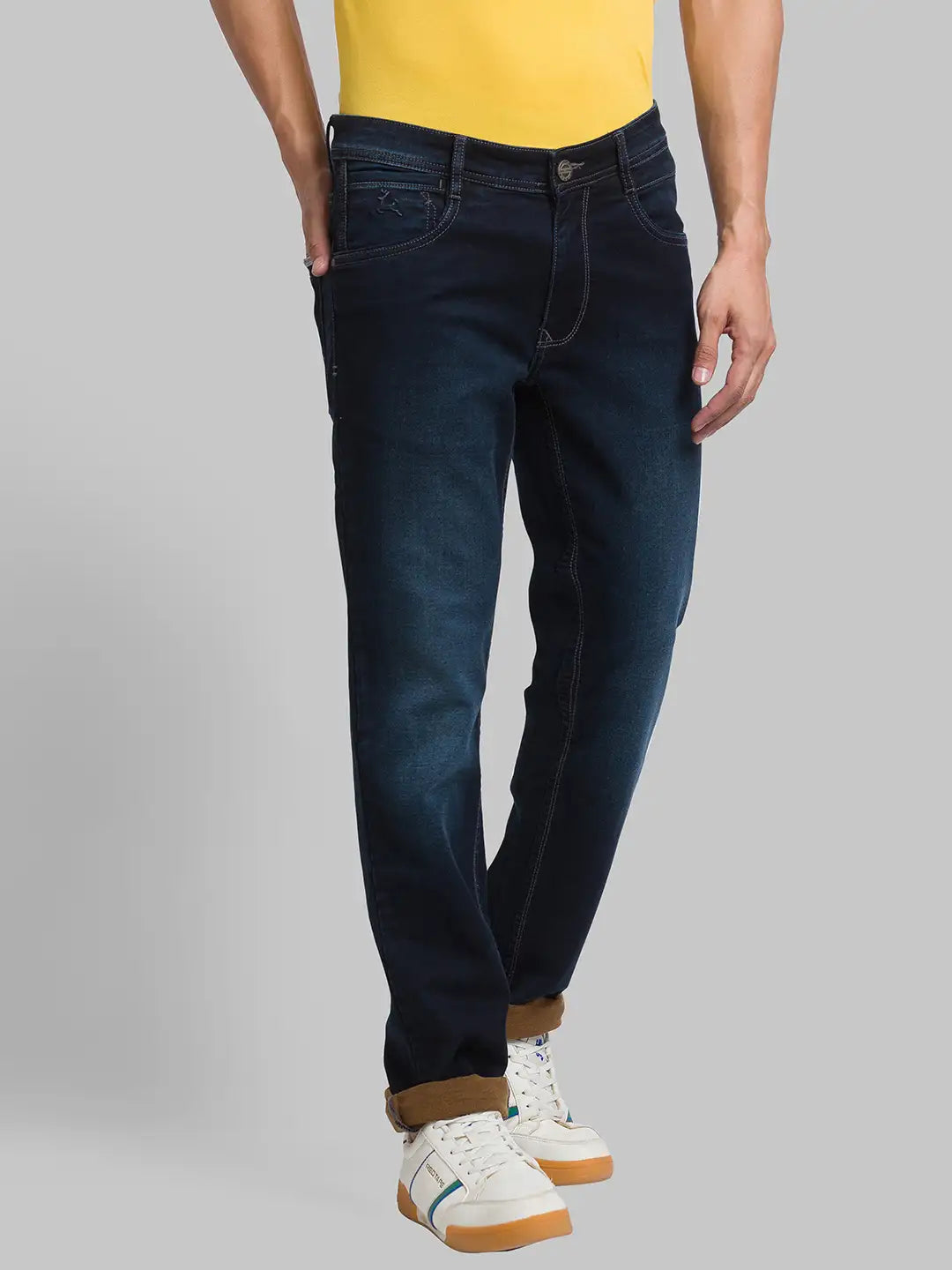 Men Skinny Fit Blue Jeans