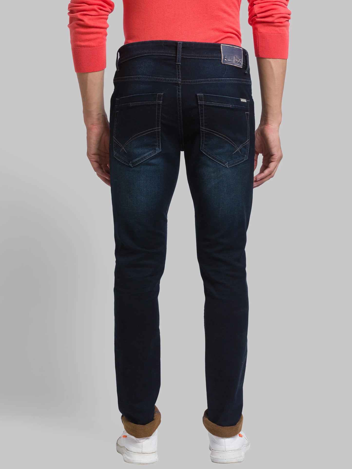 Men Skinny Fit Blue Jeans
