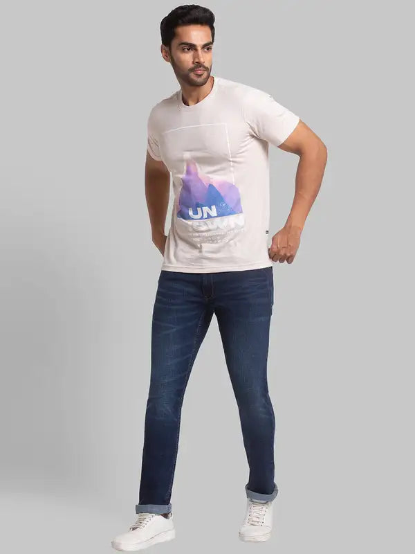 Men Skinny Fit Blue Jeans