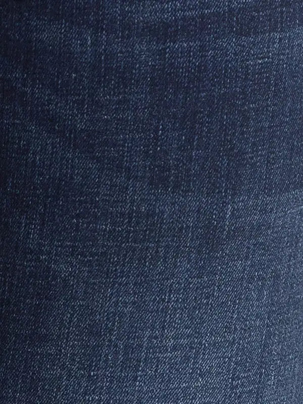 Men Slim Tapered Fit Blue Jeans