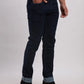 Men Blue Skinny Fit Jacquard Cotton Blend Jeans