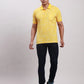 Men Blue Slim Tapered Fit Jacquard Cotton Blend Jeans