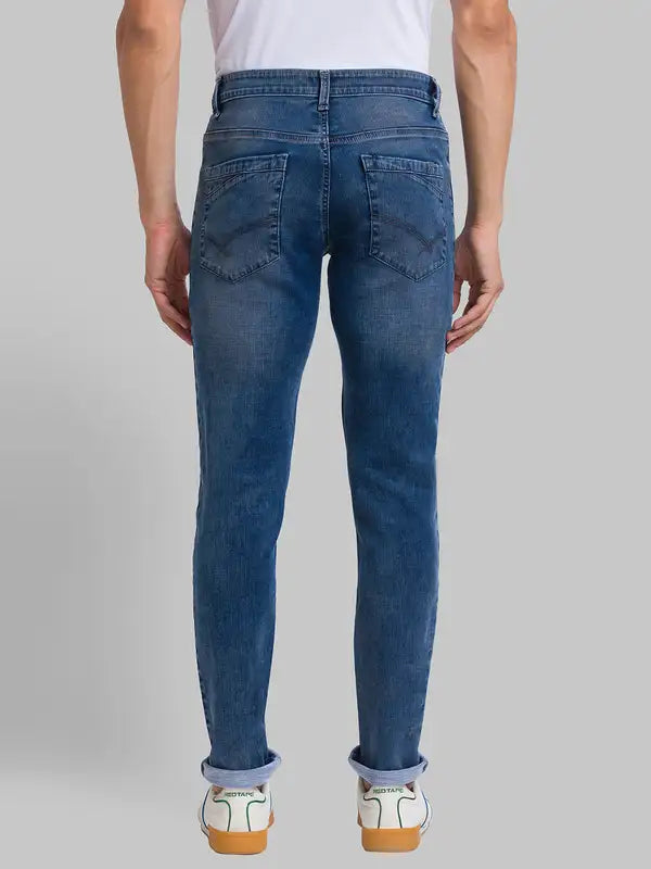 Men Skinny Fit Blue Jeans