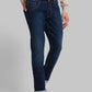 Men Slim Tapered Fit Blue Jeans