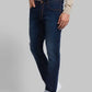 Men Slim Tapered Fit Blue Jeans