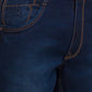 Men Slim Tapered Fit Blue Jeans