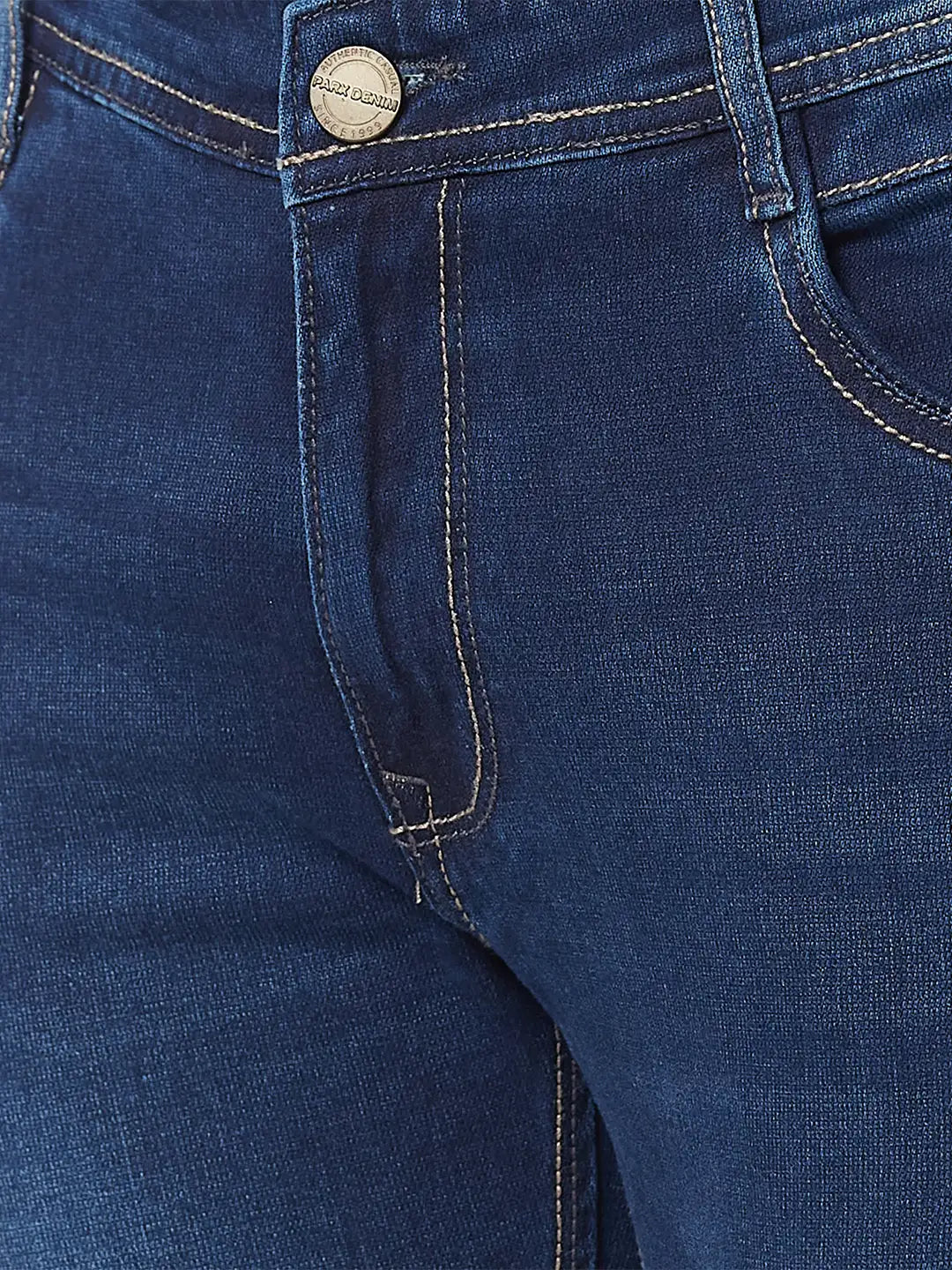 Men Skinny Fit Blue Jeans