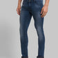 Men Tapered Fit Blue Jeans