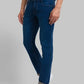 Men Slim Tapered Fit Blue Jeans