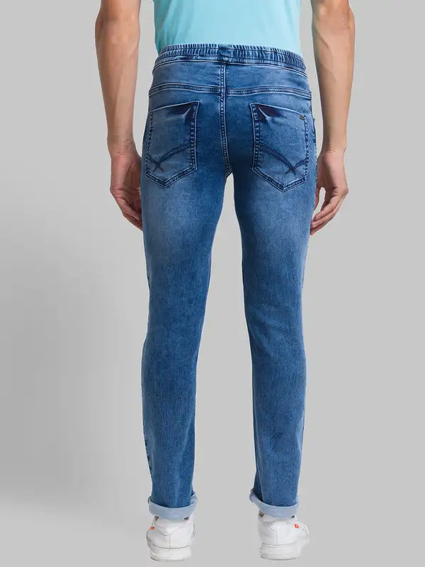 Men Jogger Fit Blue Jeans