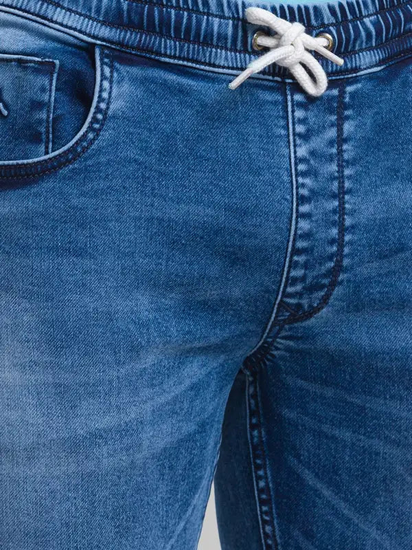 Men Jogger Fit Blue Jeans