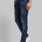 Men Tapered Fit Blue Jeans