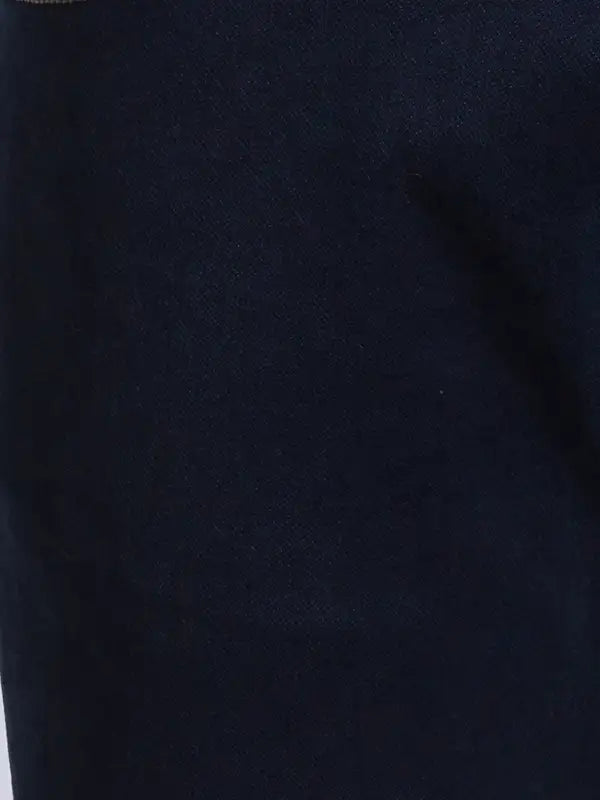 Men Slim Tapered Fit Blue Jeans