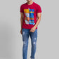 Men Skinny Fit Blue Jeans