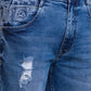 Men Skinny Fit Blue Jeans