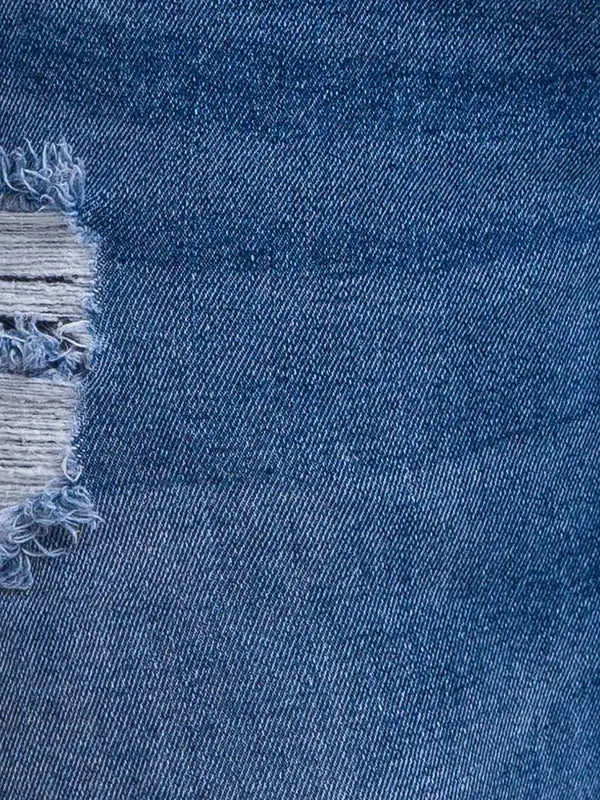 Men Slim Tapered Fit Blue Jeans