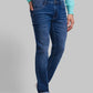 Men Tapered Fit Blue Jeans