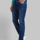 Men Tapered Fit Blue Jeans