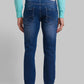 Men Tapered Fit Blue Jeans