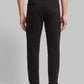 Men Black Low Rise Tapered Fit Twill Cotton Blend Jeans