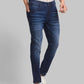 Men Skinny Cropped Fit Blue Jeans