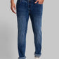 Men Skinny Fit Blue Jeans