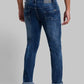 Men Skinny Fit Blue Jeans