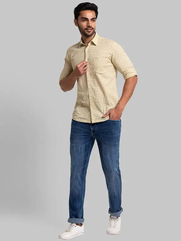 Men Skinny Fit Blue Jeans