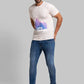 Men Slim Tapered Fit Blue Jeans