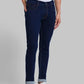Men Slim Tapered Fit Blue Jeans