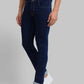 Men Slim Tapered Fit Blue Jeans