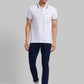 Men Slim Tapered Fit Blue Jeans