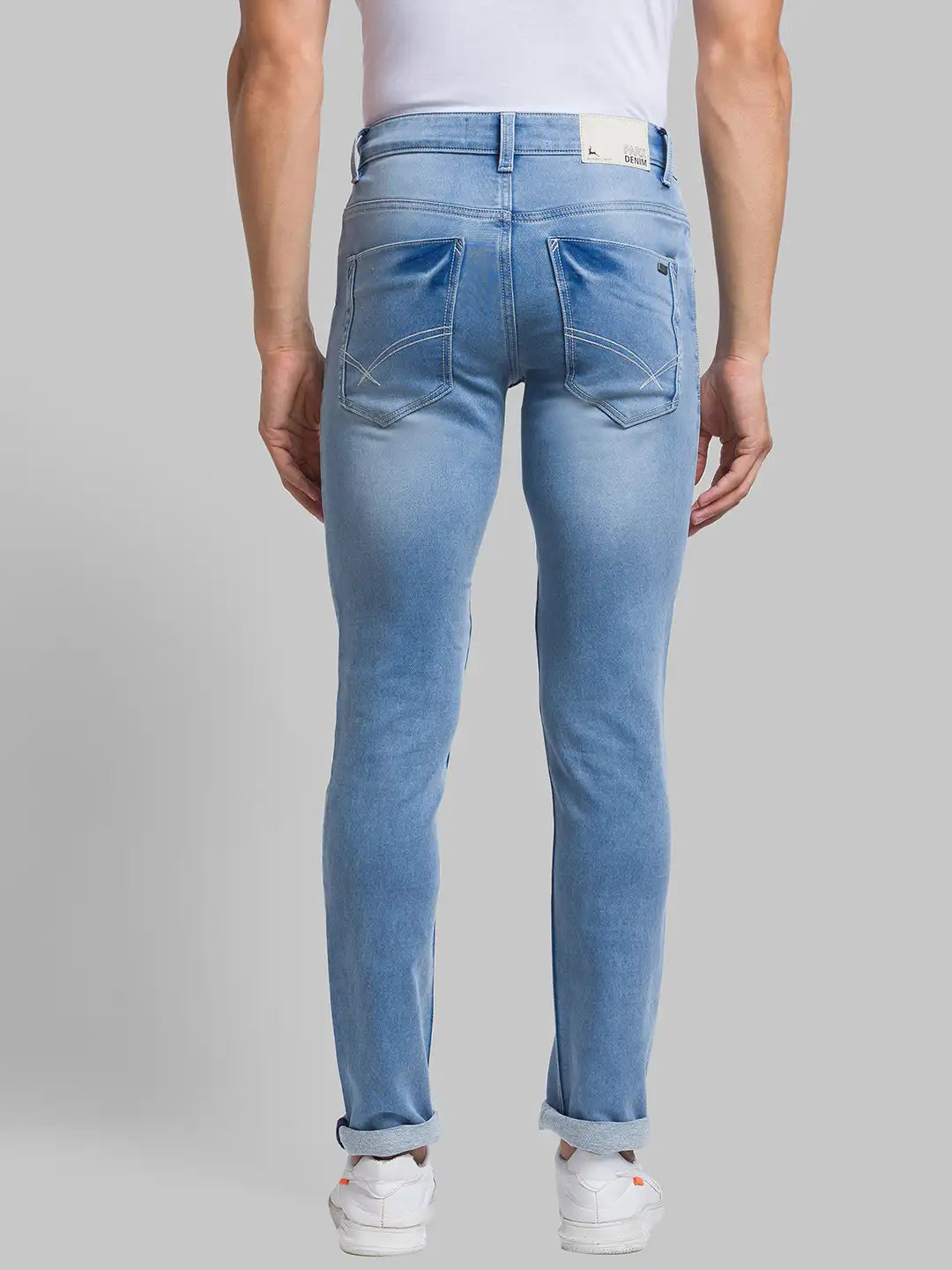 Men Skinny Fit Blue Jeans