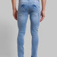 Men Tapered Fit Green Jeans