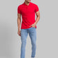Men Tapered Fit Green Jeans