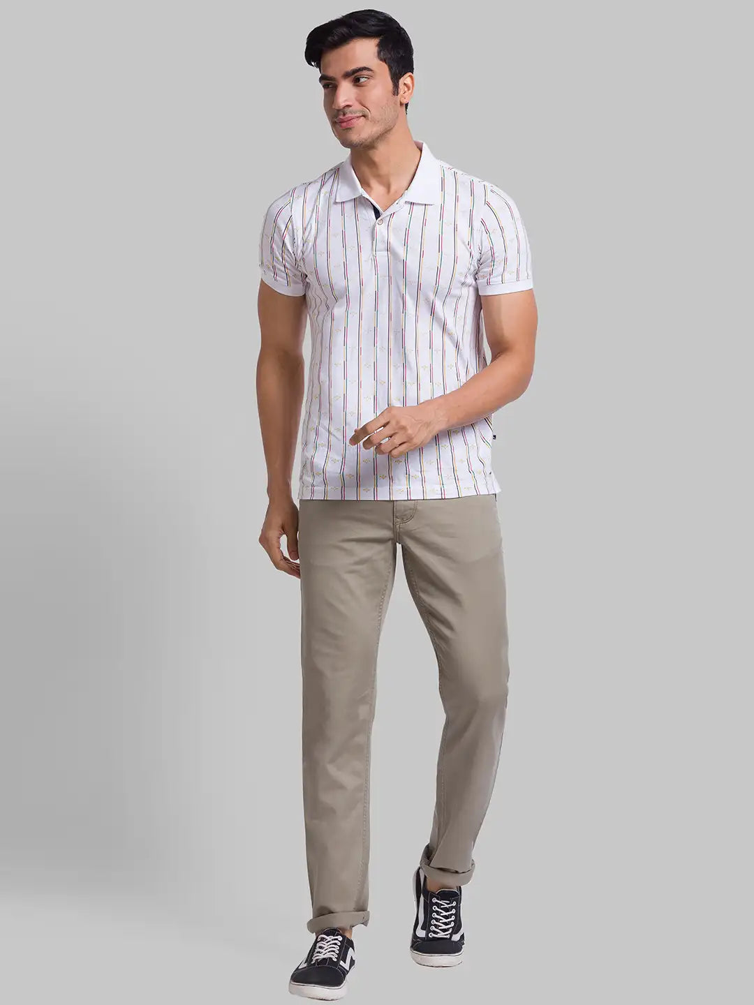 Men Tapered Fit Grey Jeans