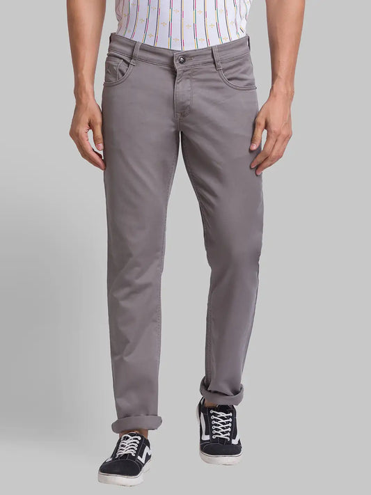 Men Tapered Fit Blue Jeans