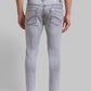 Men Regular Fit Light Blue Blazer