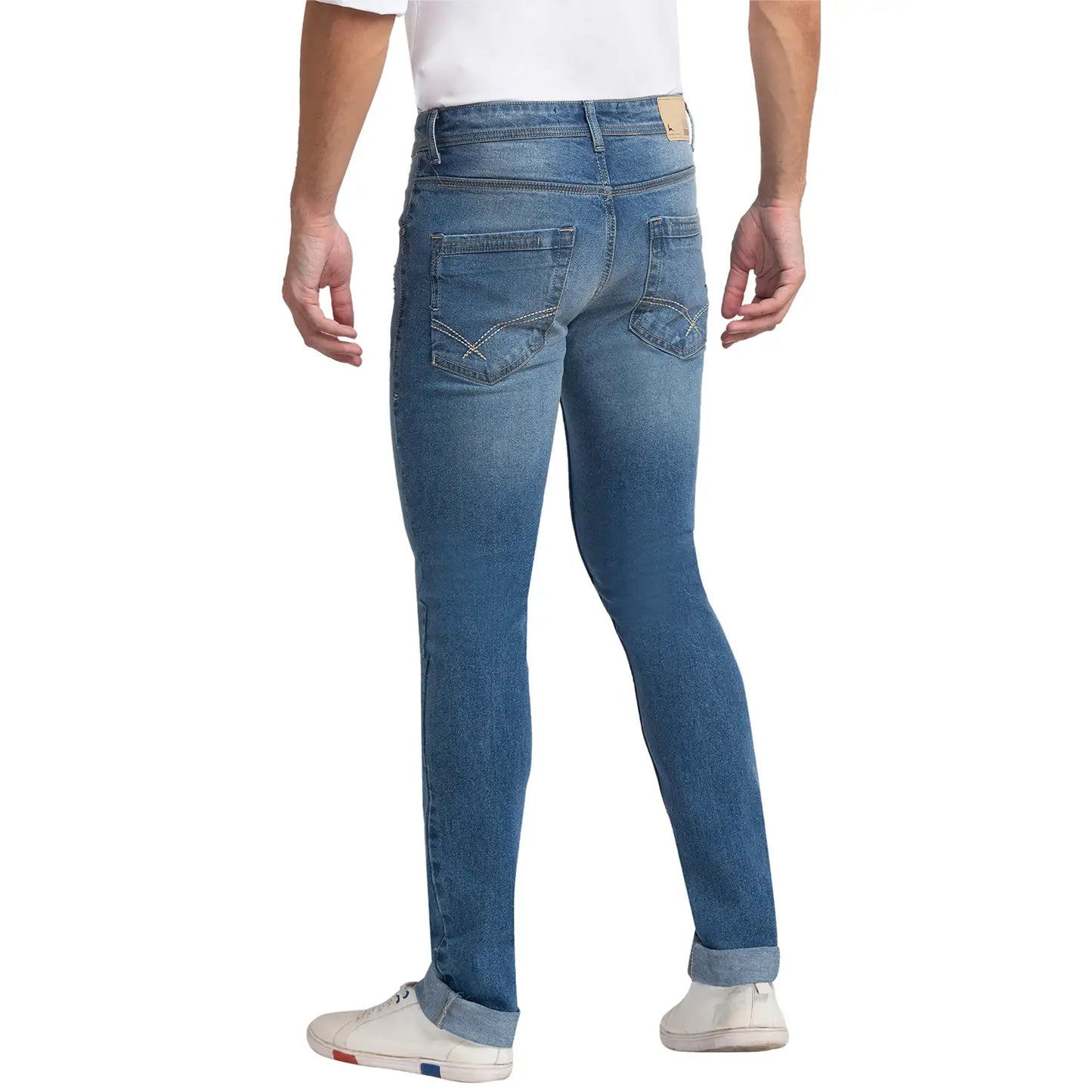 Men Regular Fit White T-Shirt