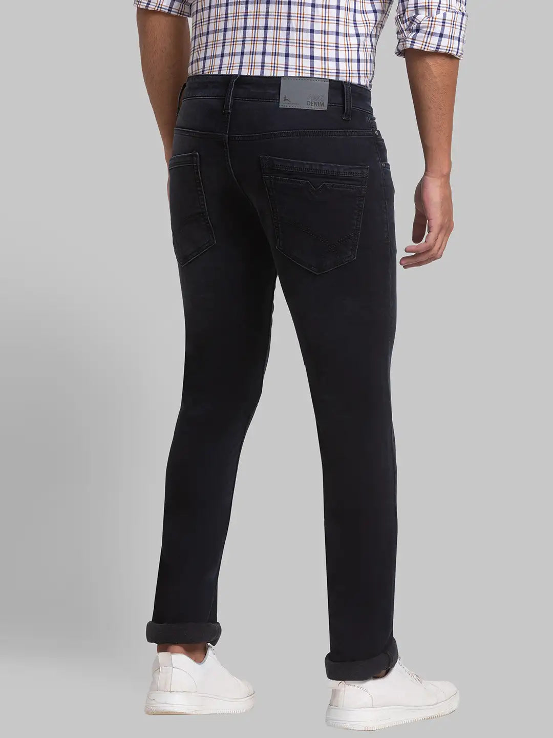 Men Skinny Fit Blue Jeans